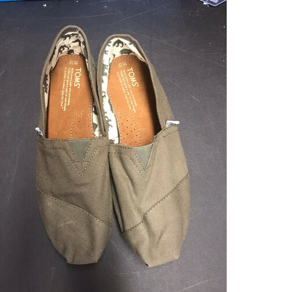 Toms Olive Green Men's Shoes